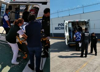 SSP traslada vía aérea a paciente con traumatismo craneoencefálico severo