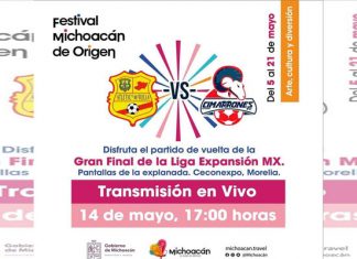 El Festival Michoacán de Origen transmitirá el partido del Atlético Morelia contra los Cimarrones de Sonora