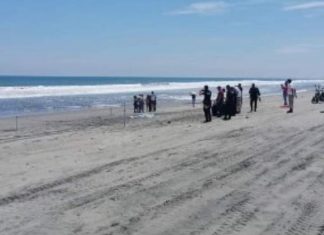 Turistas son arrastrados en el mar, uno falleció ahogado