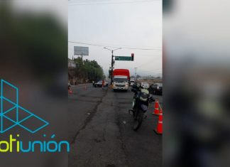 Habilitan operativo de vialidad en el periférico por obras de reparación