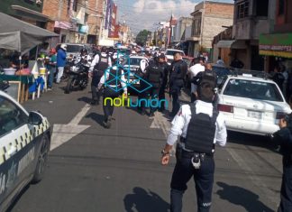 Roban a mano armada y los detienen a bordo de un taxi en la Ventura Puente