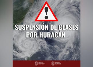 Suspenden clases en la costa michoacana por huracán Blas