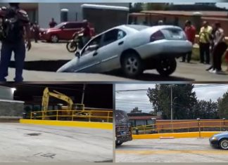 Resuelto el problema del socavón en Siervo de la Nación