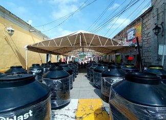 Entregó Gobierno de Tarímbaro 100 tinacos subsidiados al 50%