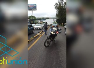 Hombre de aspecto campesino es atropellado en la salida a Pátzcuaro