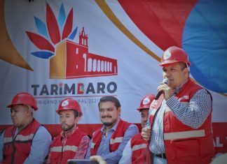 Alcalde de Tarímbaro da por inaugurada la avenida Mezquital en el fraccionamiento Puerta del Sol