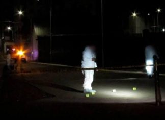 Esta madrugada un sujeto fue ejecutado a balazos en Santa María de Guido en Morelia