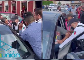 Elementos de la Policía Morelia protagonizan espectacular detención en pleno centro de Morelia