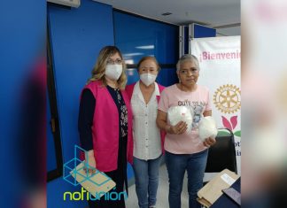 Club Rotario obsequia 100 prótesis mamarias a mujeres que vencieron el cáncer de mama