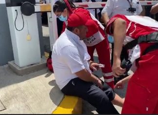 Chofer de autobús Purépecha fue secuestrado durante tres días por normalistas en Tiripetío y logró escapar