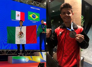 Amilcar Reyes un joven #Moreliano que logró la medalla de plata en panamericano de kung fu en Brasil