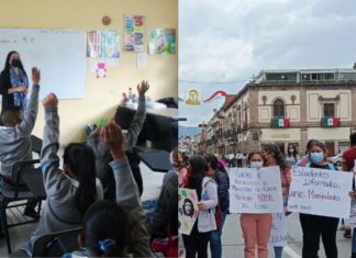 Entre tráfico, obras inconclusas y manifestaciones regresan miles de alumnos a las aulas en Michoacán