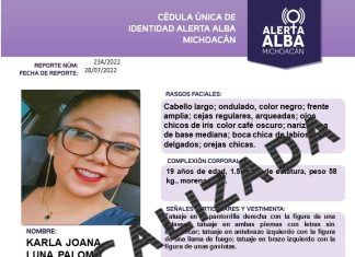Desactiva FGE Alerta Alba, tras localizar a joven reportada como desaparecida en Morelia