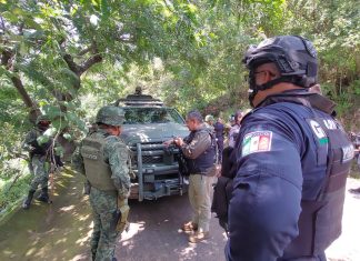 Intensifican seguridad en Mantanguarán, Uruapan ante detonaciones de armas de fuego la tarde de ayer