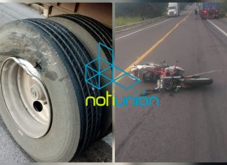 Muere motociclista al chocar contra un tráiler en la Siglo XXI