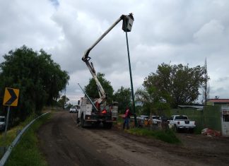 Continúa rehabilitación de espacios públicos en Tarímbaro