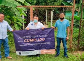 En Lázaro Cárdenas, restituye CMASC inmueble a mujer víctima de Despojo