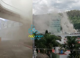 Se registra incendio en establecimiento comercial de plaza Las Américas en Morelia