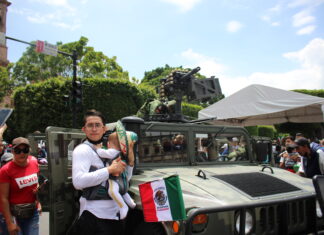 Luego de dos años de pandemia, morelianos disfrutan del tradicional desfile del 15 de septiembre