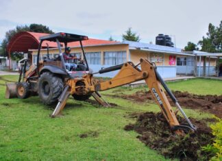 Arranca Gobierno de Tarímbaro construcción de aula en primaria José María Morelos de Uruétaro
