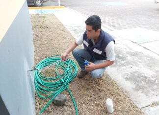 Más de 40 mil litros de agua clorados en Coalcomán por el Gobierno de Michoacán