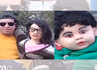 #Bogotá Hombre decidió tener esposa y familia de trapo, pues no encontraba alguien sincero en su vida