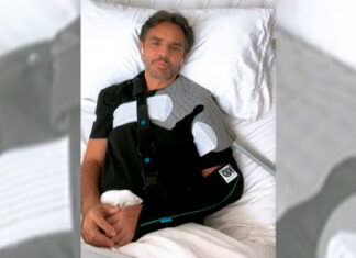Eugenio Derbez reaparece tras cirugía y explica lo de su accidente