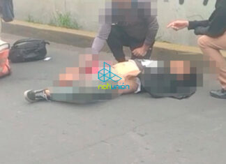 Motociclista pierde su pierna al ser atropellado sobre el puente de la avenida Madero Poniente