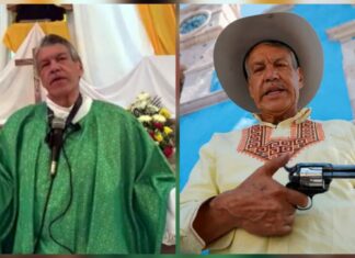 Sacerdote conocido como «El Padre Pistolas», sin permiso para ofrecer misa ni sacramentos