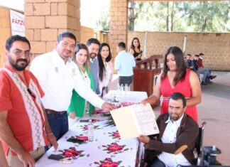 Gobierno de Michoacán casa de forma gratuita a 40 parejas en Pátzcuaro