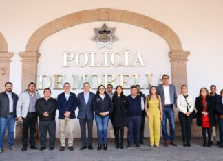 Delegación del Estado de México reconoce modelo de Policía Morelia