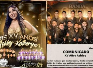 Banda que amenizará Xv años de Ashley ya habló con la mamá y dice que no hay ningún problema que son bienvenidos los #Morelianos