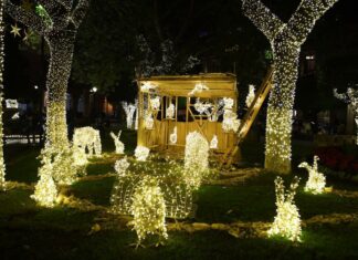 Morelia se ilumina y brilla la navidad