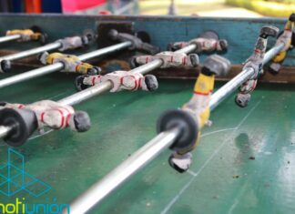 Futbolitos de Don José Palomo, toda una tradición para los estudiantes en el Caña Fest