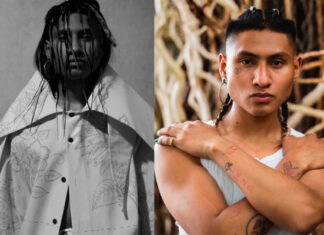 Eduardo Domínguez un joven mexicano modelo de marcas como Louis Vuitton y Gucci