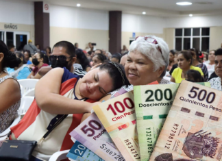 Inicia pago de pensión a personas con discapacidad, de 30 a 64 años