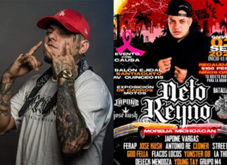 Neto Reyno un rapero que apoyó a una joven moreliana a su lucha contra el cáncer