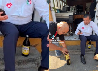 Memo Valencia es señalado en redes sociales por tomar caguamas