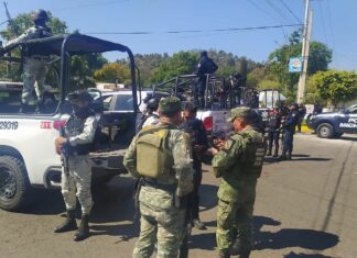 Implementa SSP operativo de seguridad en Jungapeo, a través de la BOI