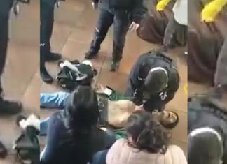 Policía héroe en Morelia revive a un adulto mayor brindándole RCP en mercado popular