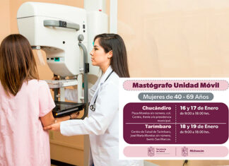 Ofrece SSM mastografías gratuitas en Chucándiro y Tarímbaro