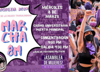 Asamblea de Mujeres Michoacán invita a mujeres morelianas a participar en la marcha del 8 de marzo en Morelia