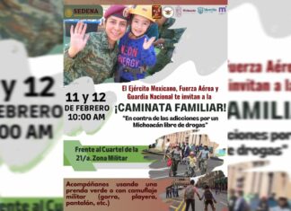 Invitan a caminata familiar con prendas militares en Morelia