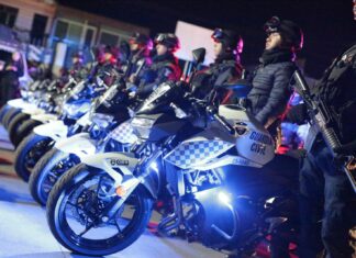 Establece Guardia Civil grupo táctico de motopatrullas para el combate de los delitos, en Jacona