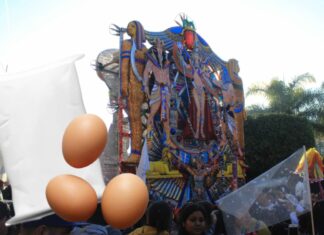 #Tarímbaro Prohibido lanzar huevos y harina en el Carnaval, si no la poli te lleva