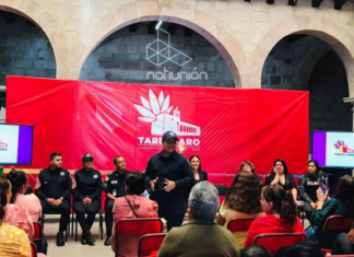 Guardia Civil y SSP imparten taller para prevenir la violencia de género en Tarímbaro