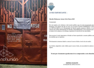 Empresa Diamante anuncia posposición del evento de Luis R Conriquez por clausura de la Monumental de Morelia.