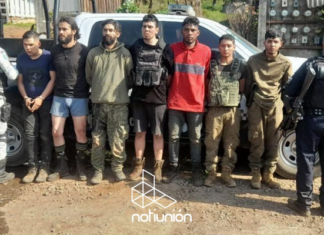 Enfrentamiento entre células delictivas deja 15 detenidos y armamento asegurado en Uruapan