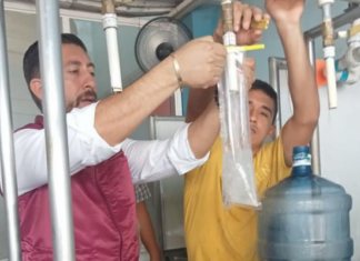 Verifica SSM plantas purificadoras de agua para cuidar salud de michoacanos