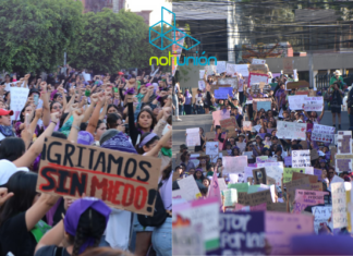 Policía de Morelia reporta saldo blanco en marchas del 8M con participación de 25 mil mujeres